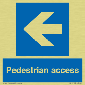 Pedestrian access